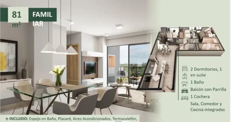 2-Bedroom Apartment for Sale in Laguna Grande, Fernando de la Mora - Image 2