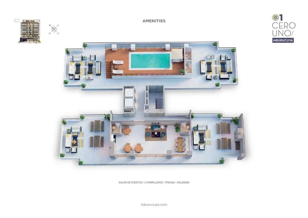 Apartamento de 1 dormitório à Venda em Madame Lynch, Assunção - Image 18