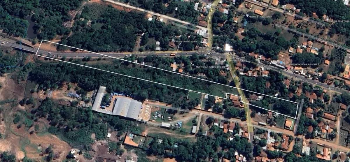Terreno de 1,902m² en Venta en Valle Pucú, Areguá