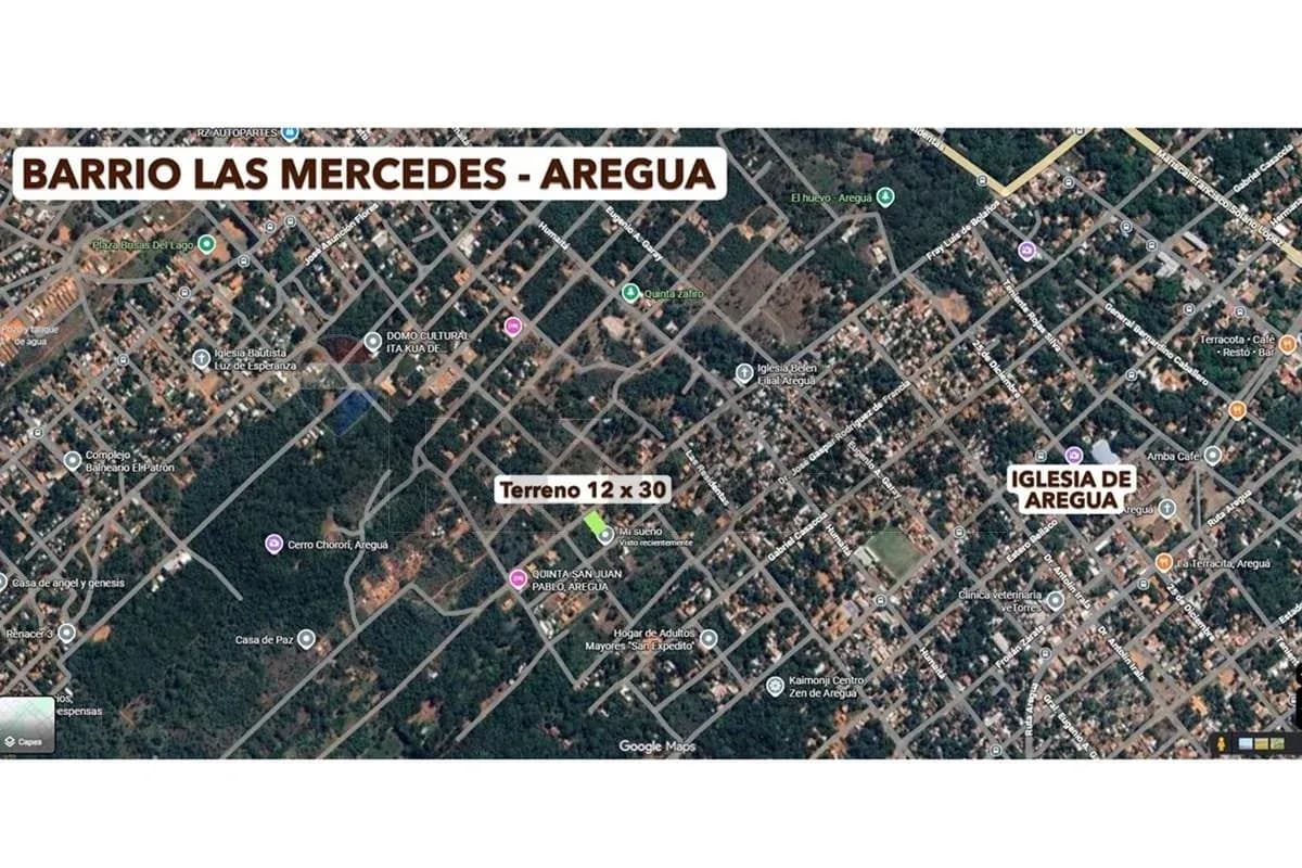 Terreno de 360m² en Venta en Las Mercedes, Areguá - Image 2
