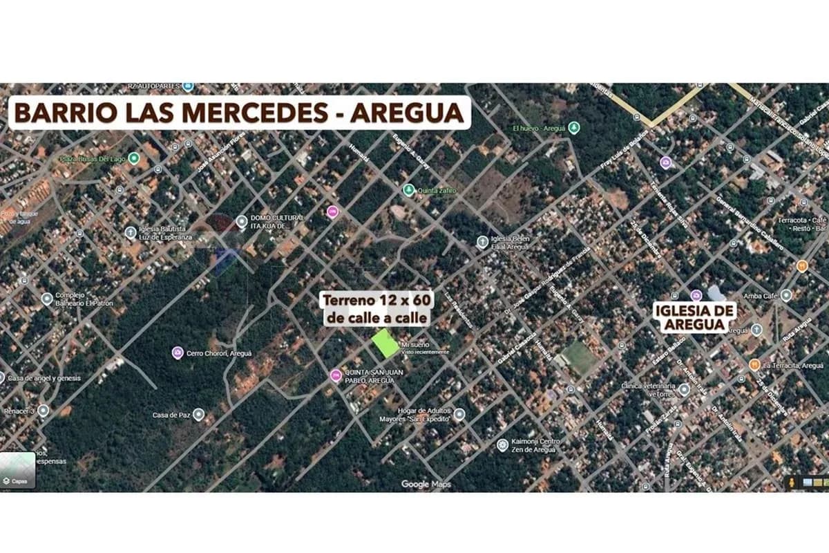 Terreno de 50m² en Venta en Las Mercedes, Areguá - Image 2