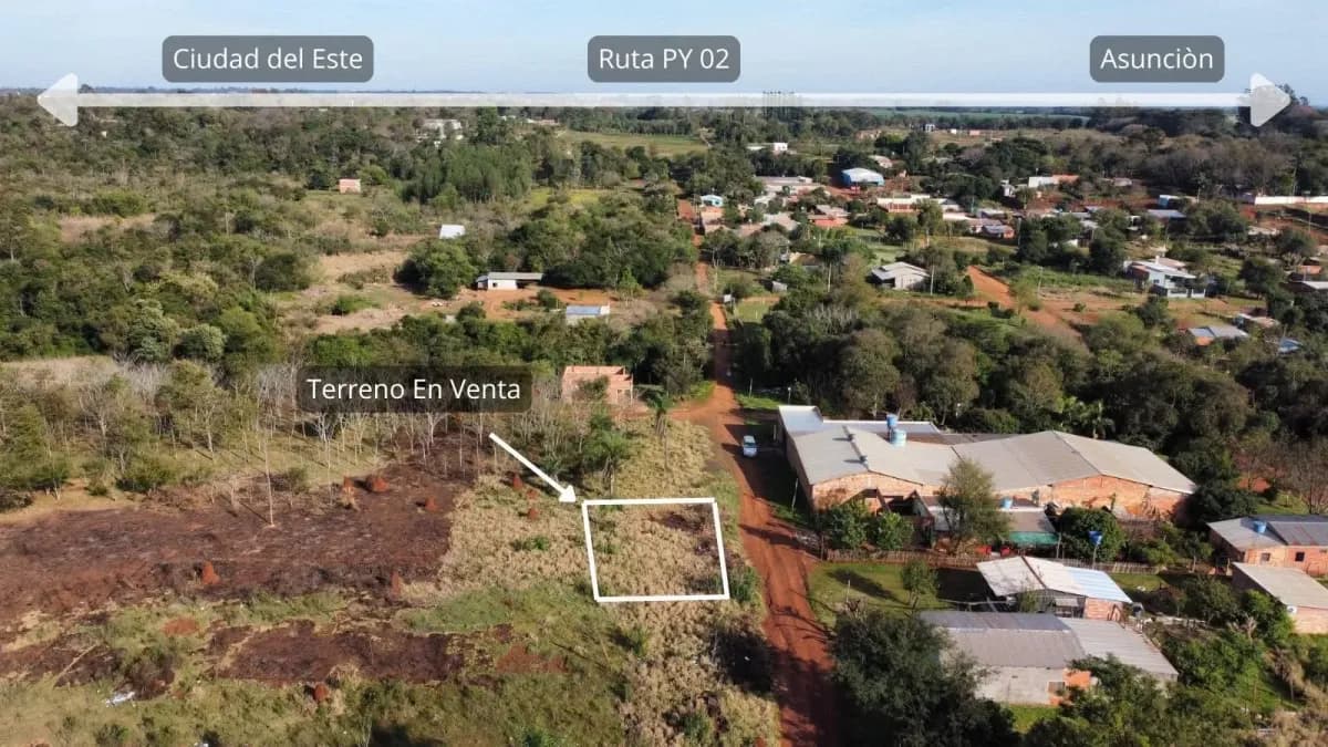 720m² Land for Sale in Minga Guazú