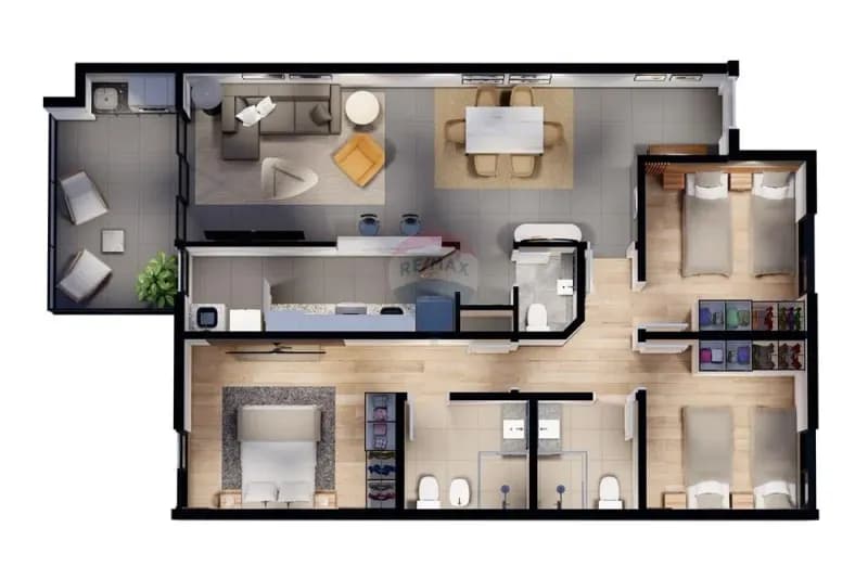 Departamento de 3 dormitorios en Venta en Las Lomas (Carmelitas), Asunción - Image 4