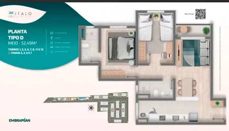 Italo Residencial Clube - Fase 1 e 2
