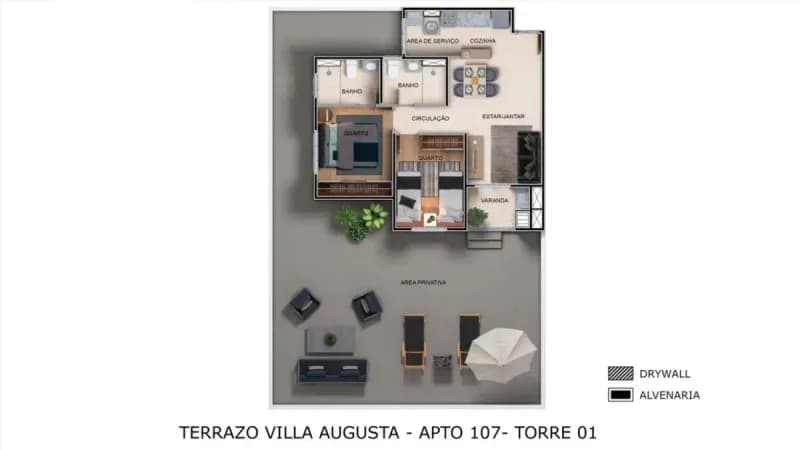 Terrazo Villa Augusta