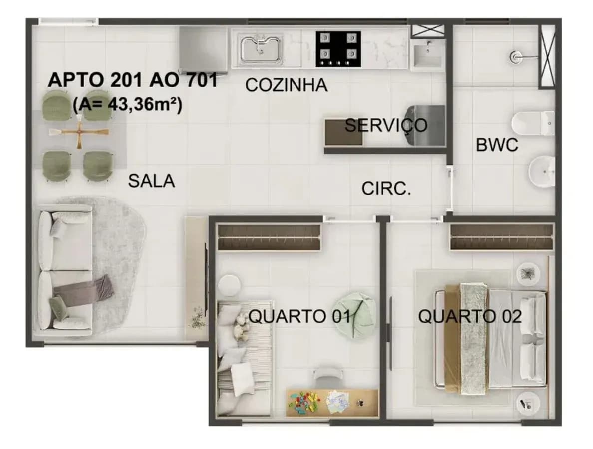 Vila Gonzaga - Fase 1