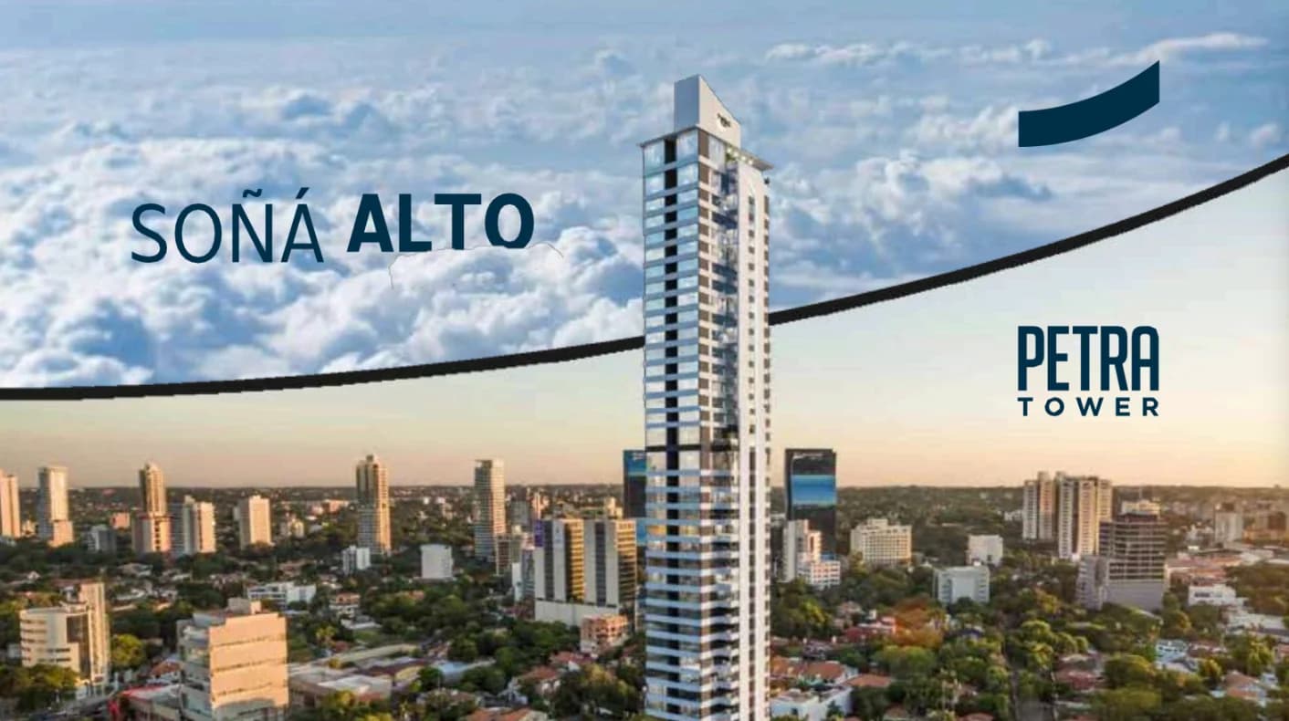 Monoambiente en Petra Tower, 31m², en Venta en Las Lomas, Asunción