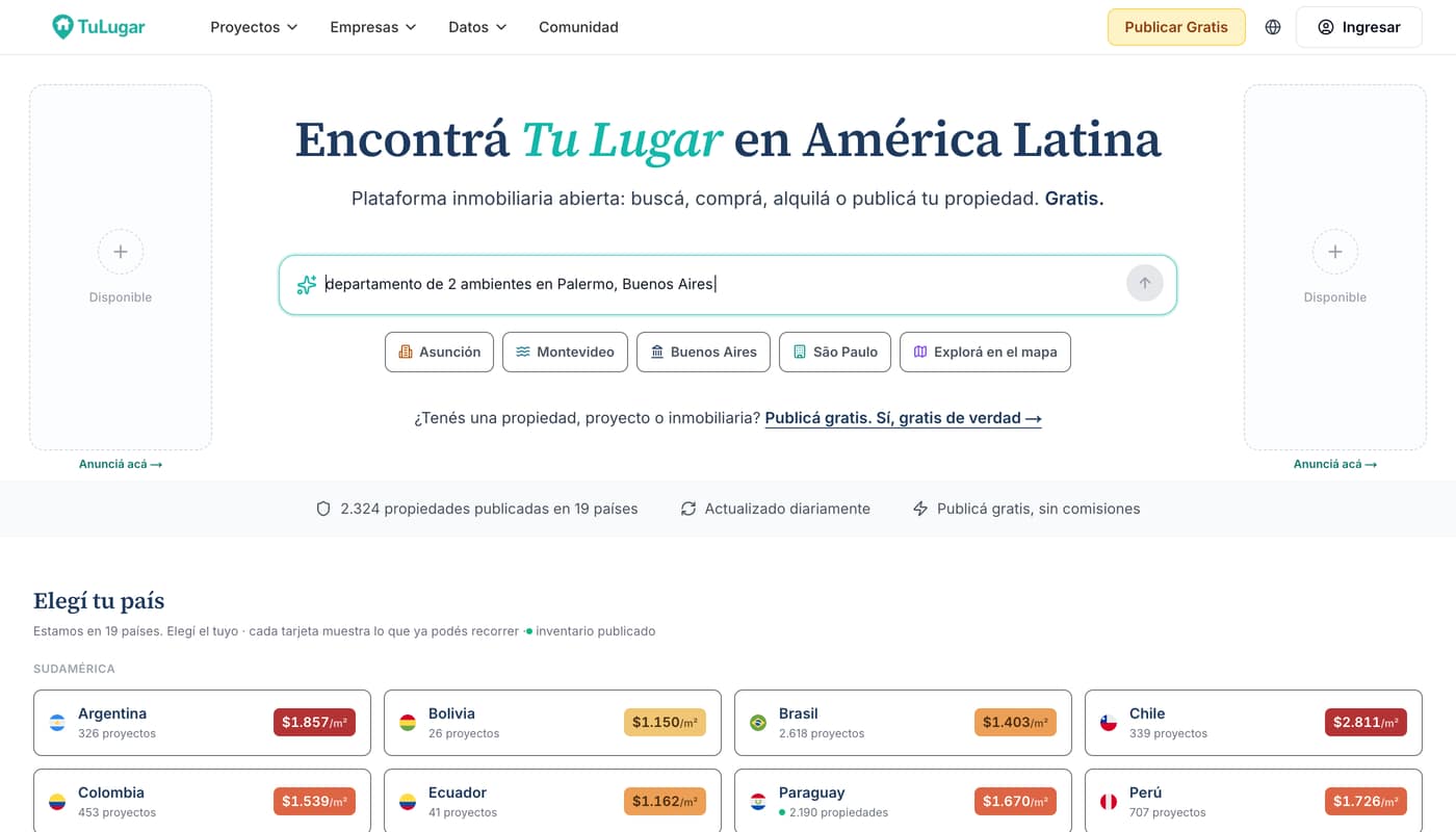 Así se ve hoy: Portada global